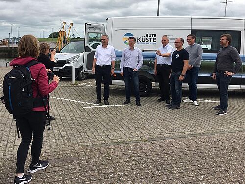 Minister Björn Thümler trifft Vertreter des Forschungverbundprojekts "Gute Küste Niedersachsen"