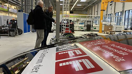 Besichtigung des NFF-Technikums im Rahmen des Projekts TransformerSON am 21.02.2023