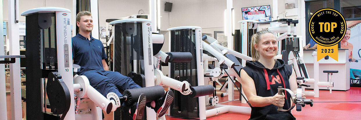 Sportübungen im CampusGym 