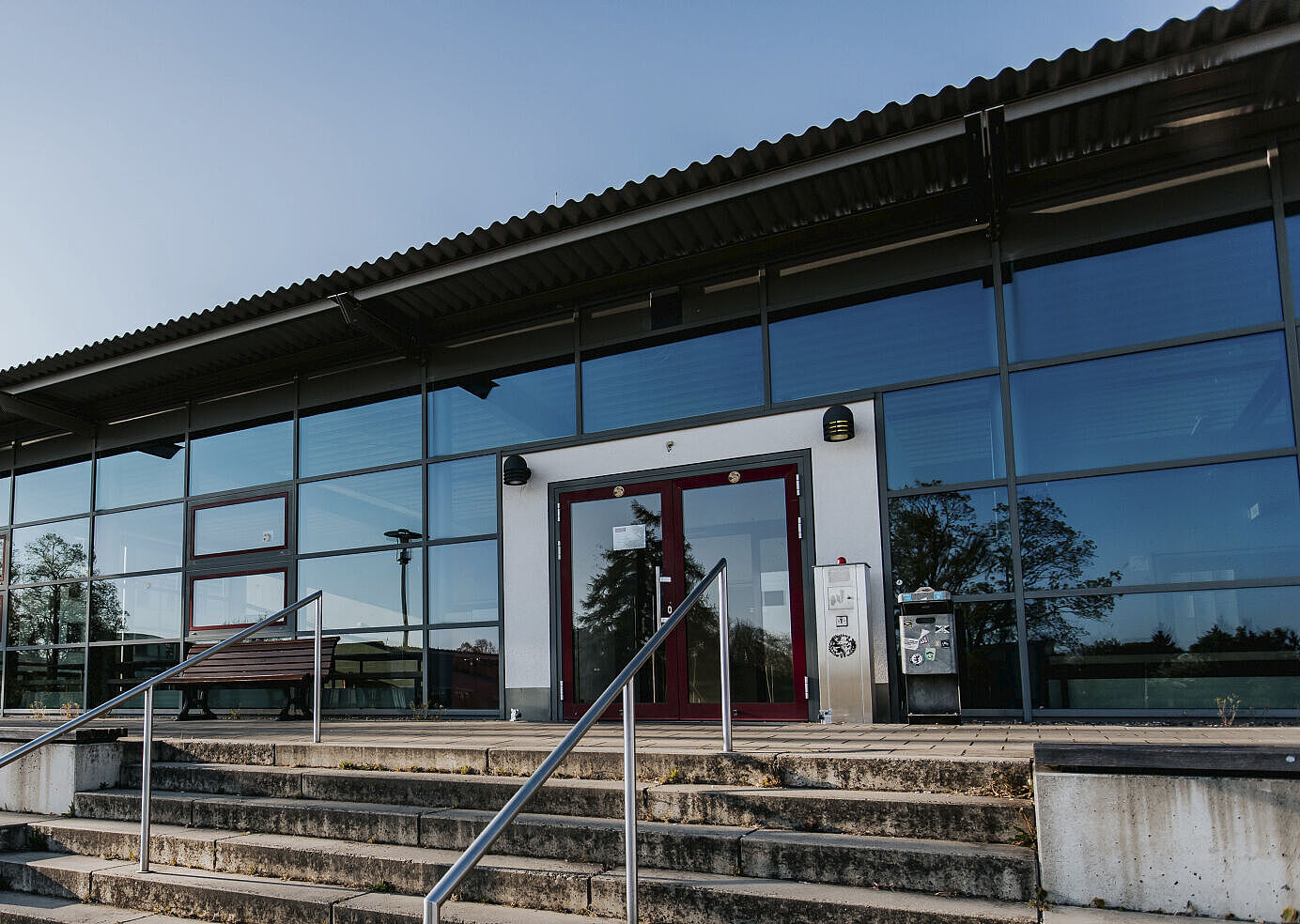 Das Hörsaalgebäude am Campus Nord