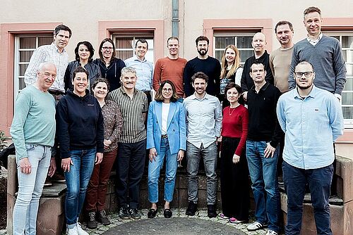 Teamfoto vom Projekt UNLIMITED des HZI