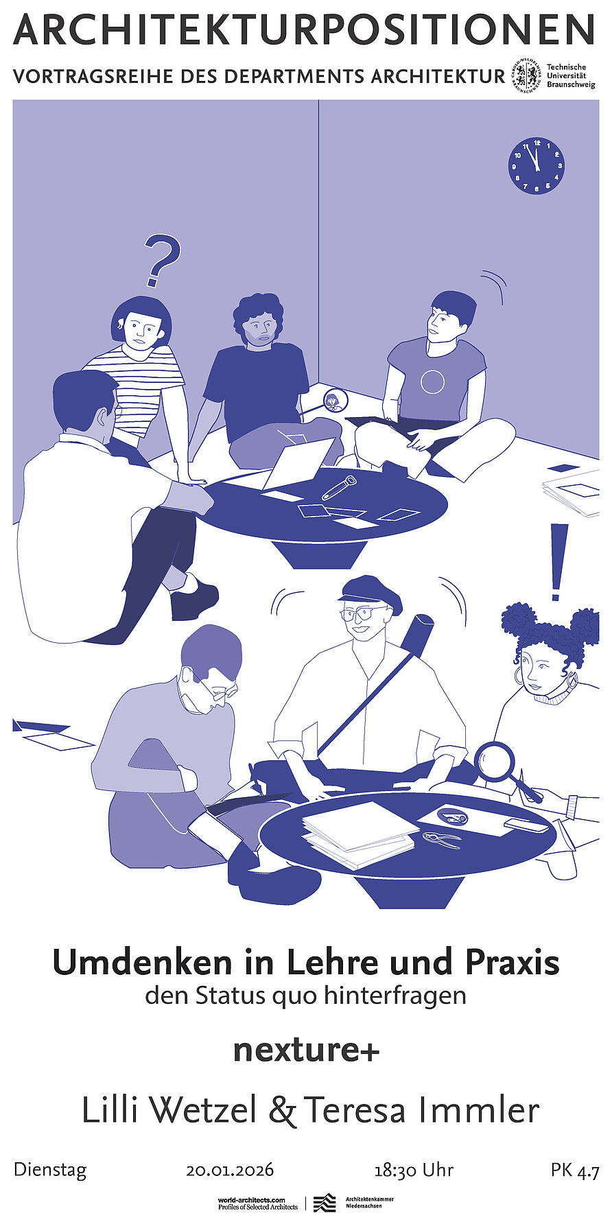 Architekturpositionen Lilli Wetzel & Theresa Immler
