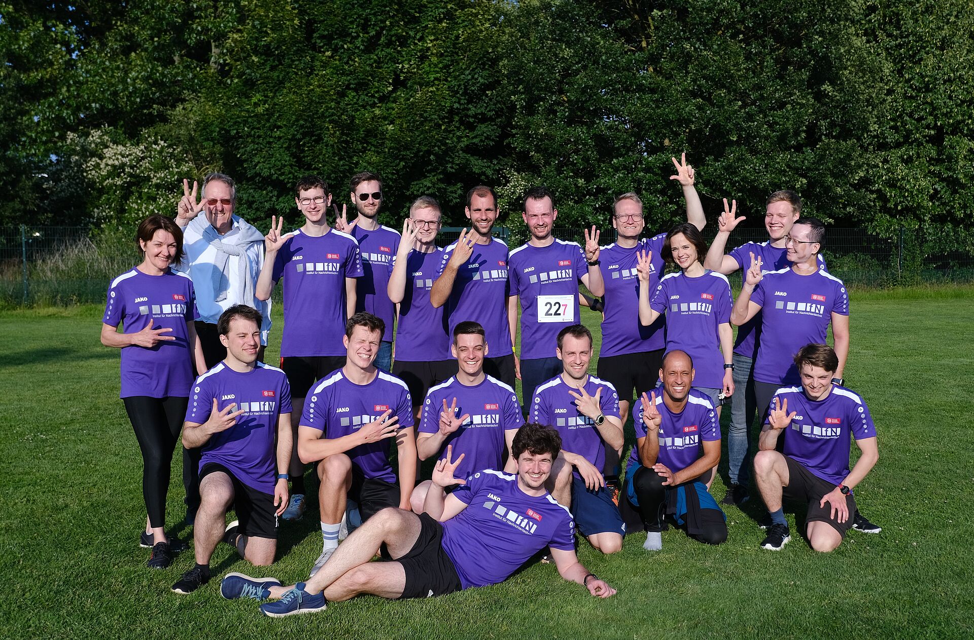 Gruppenfoto Staffelmarathon 2025