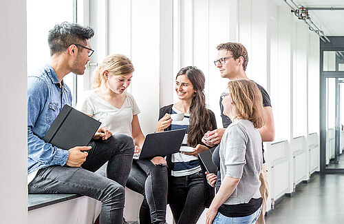 Im Gespräch: Austausch unter Studierenden