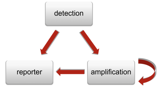 Drei Komponenten System