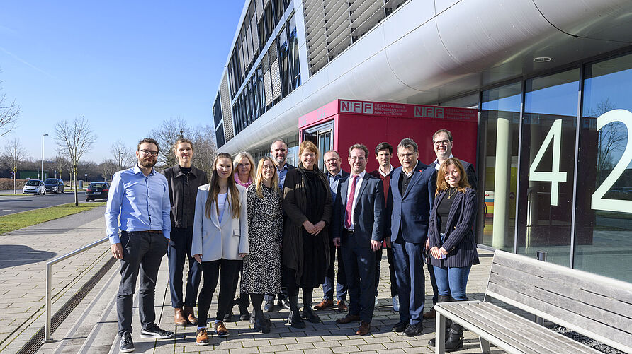 Gruppenfoto Auftaktveranstaltung im Projekt ReShape