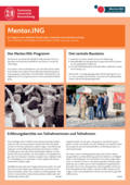 Poster vom Tag der Lehre: [Mentor.ING]