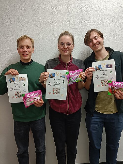 Gewinner Weihnachtsbingo