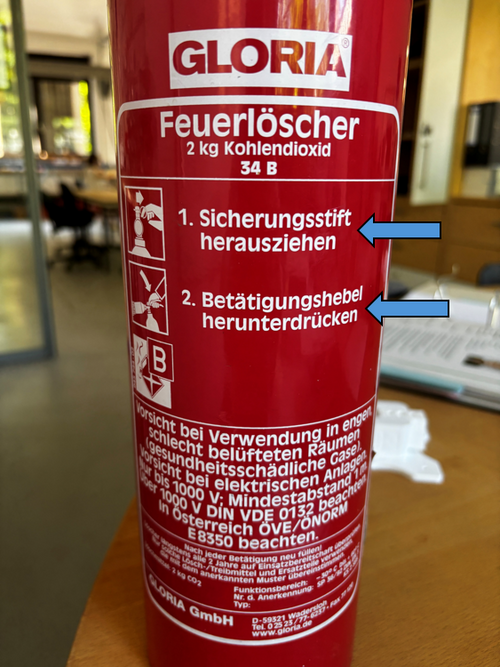 CO² Löscher