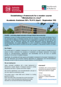 Establishing a framework for a master course “Metabolism in a box”