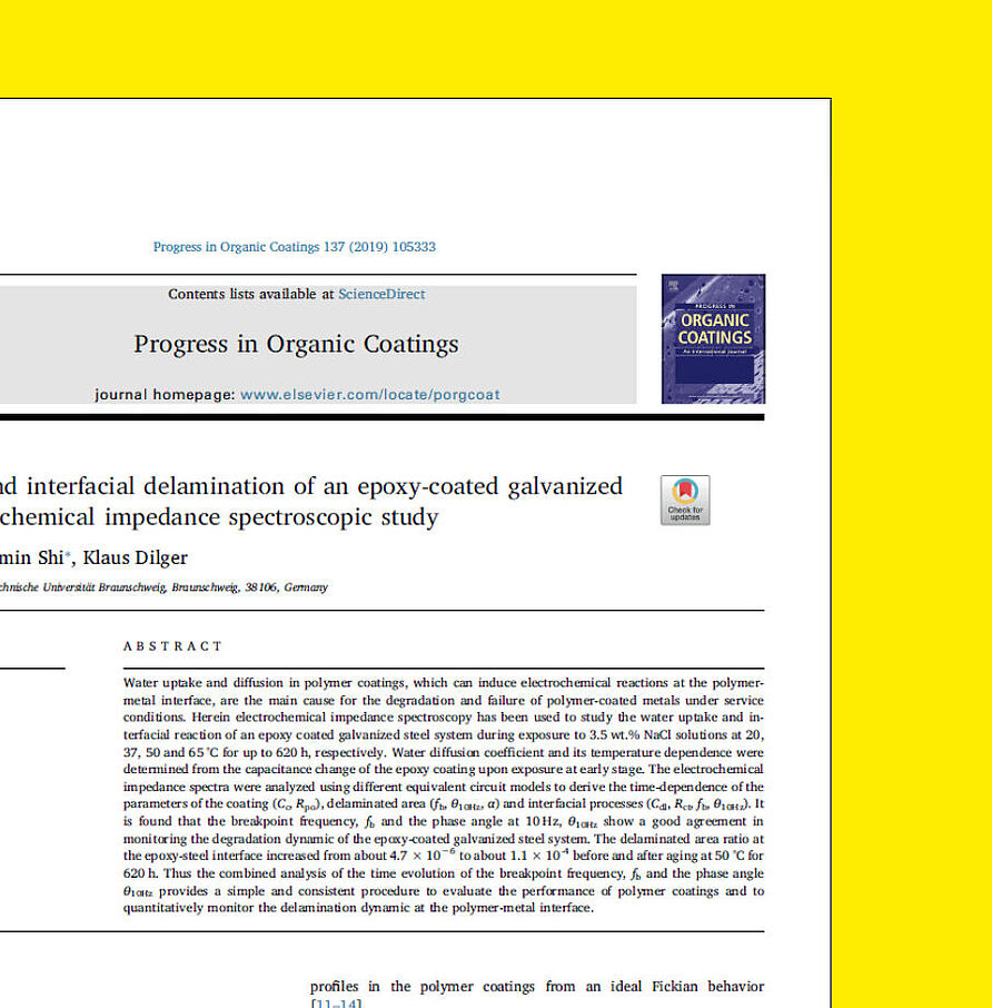 Progess in organic coatings