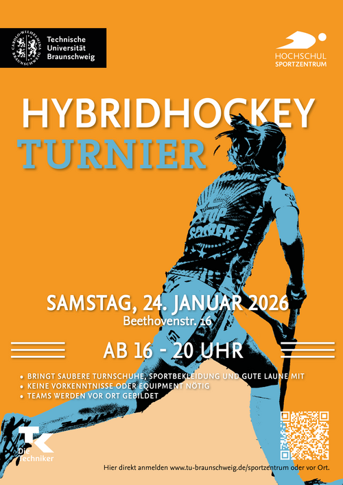 Hybridhockey Turnier Poster
