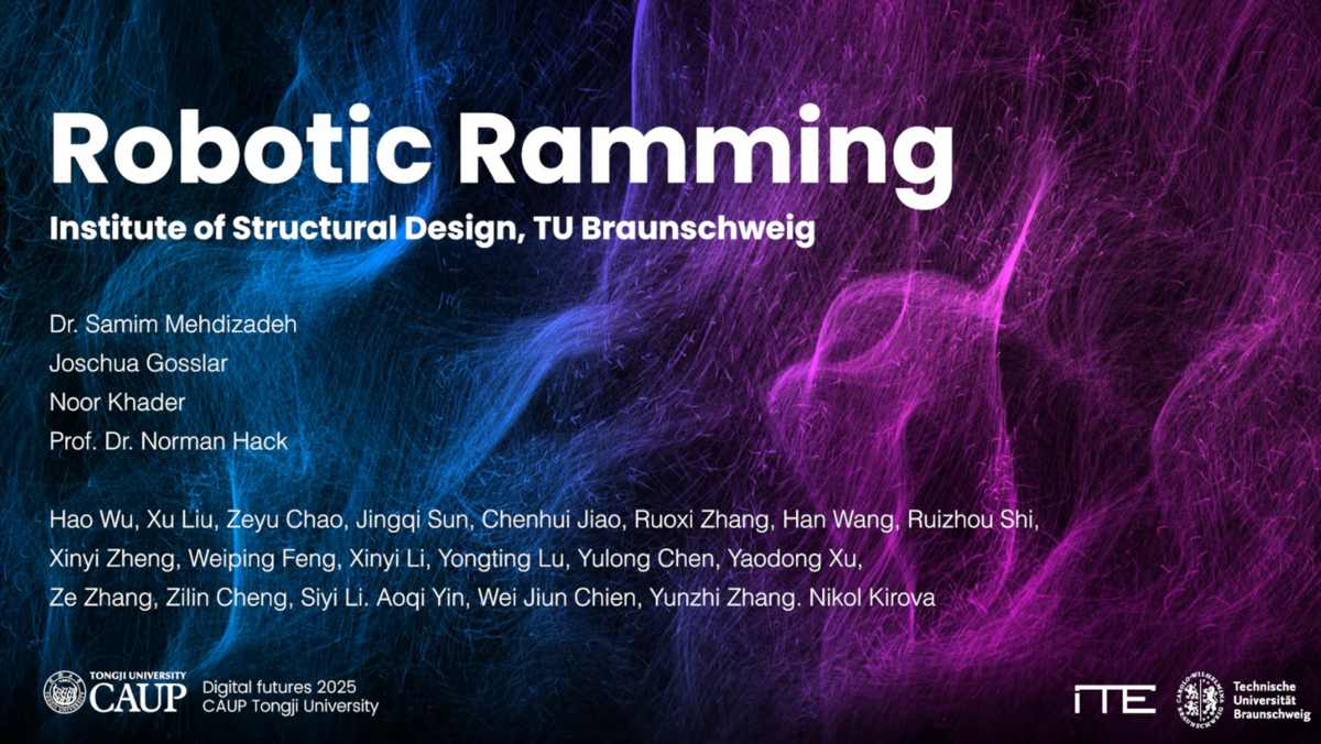 Selective Robotic Rammed-Earth (sRRE)