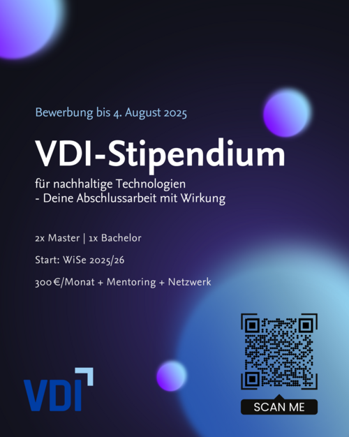 VDI-Stipendium Sharepic
