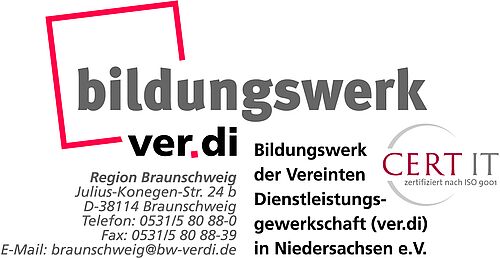 Logo des Bildungswerks Verdi