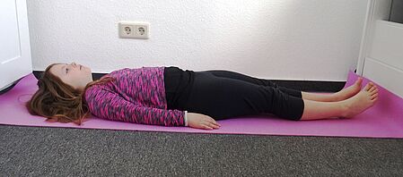 Wir kommen zur Ruhe – 3. Die Rückenlage