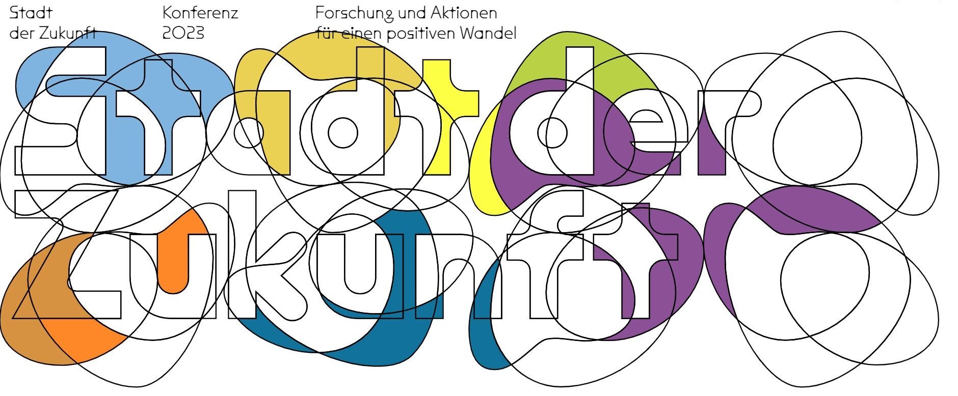 Banner Save the Date zur Konferenz Stadt der Zukunft 2023