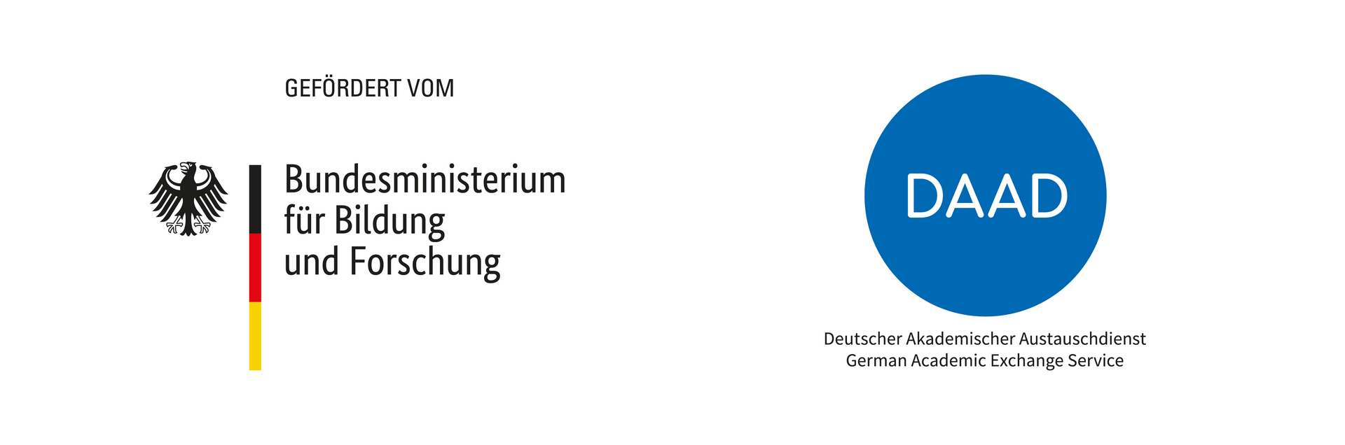 Combined logo of the DAAD and the Federal Ministry of Education and Research.