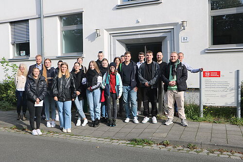 Gruppenfoto der Erstsemester