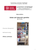 Materialliste zu offenen Lernformen