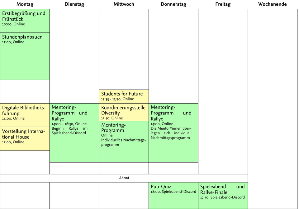 Stundenplan
