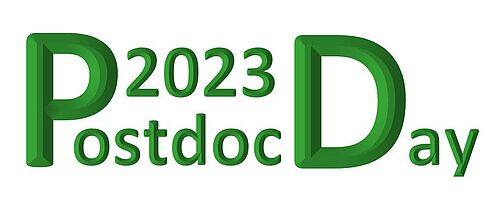 Schriftzug Postdoc Day 2023