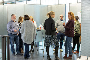 Gruppenaustausch beim Netzwerktreffen