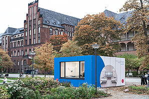 KARMIN Demonstrator auf dem Campus Charité Mitte