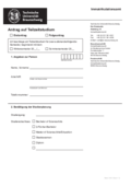 Formular Teilzeitstudium Antrag