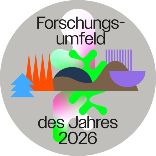 Abzeichen Forschungsumfeld 2026