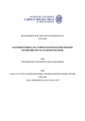 [Translate to English:] Besonderer Teil der Prüfungsordnung Master Wirtschaftsingenieurwesen Elektrotechnik, 2008