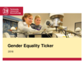 Gender Equality Ticker