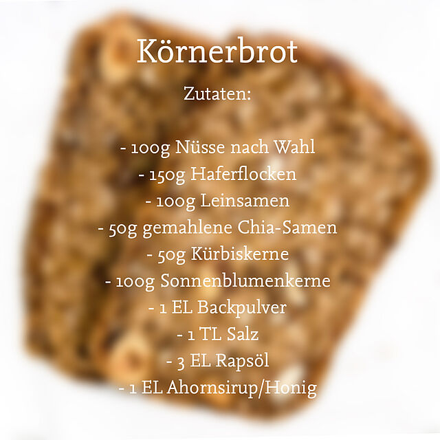 HEALTH4YOU TU BS Körnerbrot