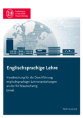Konzept für englische Lehrveranstaltungen