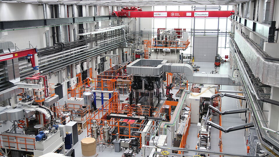 Innenansicht der Open Hybrid LabFactory e.V.