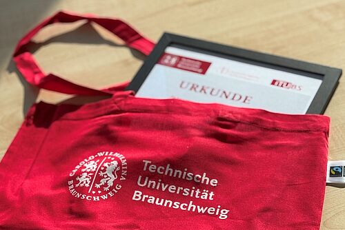 Urkunde TU Lehrpreis
