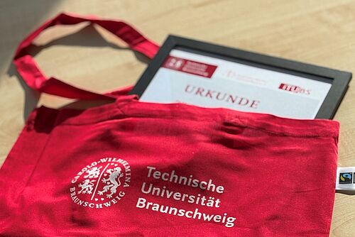 Urkunde TU Lehrpreis