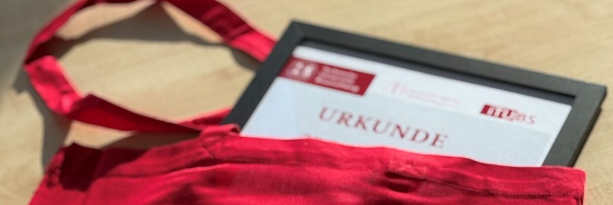 Urkunde TU Lehrpreis 
