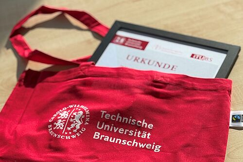 Urkunde TU Lehrpreis