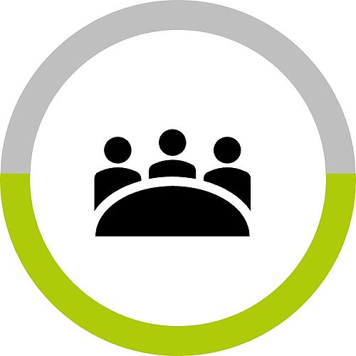 Icon zum Unterstützungsbereich Interne Vernetzung