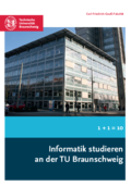 Studienbroschüre für den Bachelor- und Masterstudiengang Informatik
