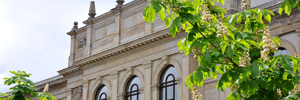 Das Altgebäude der TU Braunschweig 