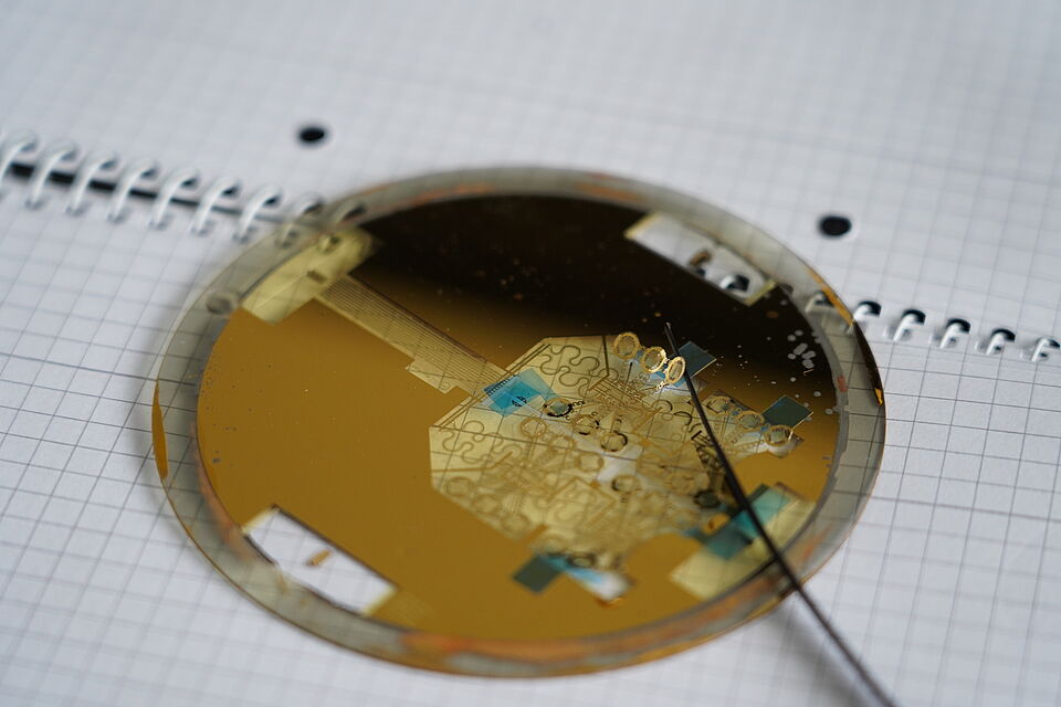 Flexible aktive Sensormatrix für medizinische Anwendungen