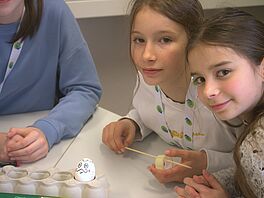 Norbert the egg, looking forward to his free fall