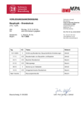 Bauphysik - Brandschutz