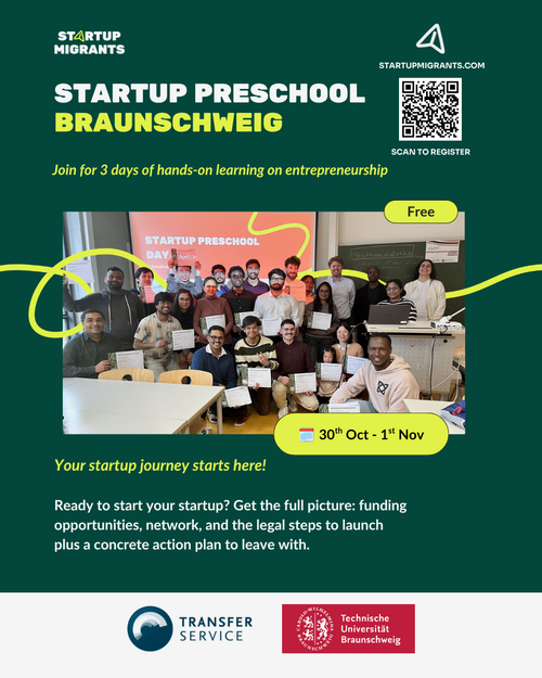 Übersicht zum Programm der Startup Preschool im Oktober 2026