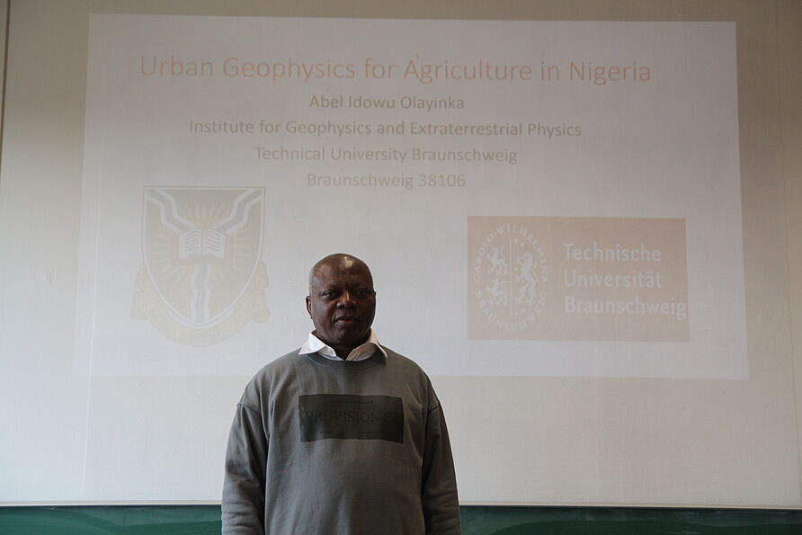 Prof. Abel Idowu Olayinka (Credit: Robin Zywczok)