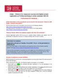 Student's guide for the Intake web application