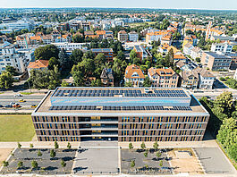 Luftbildaufnahme der Anlage BRICS