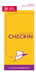 Flyer zur Übersicht über aller Check-in-Angebote